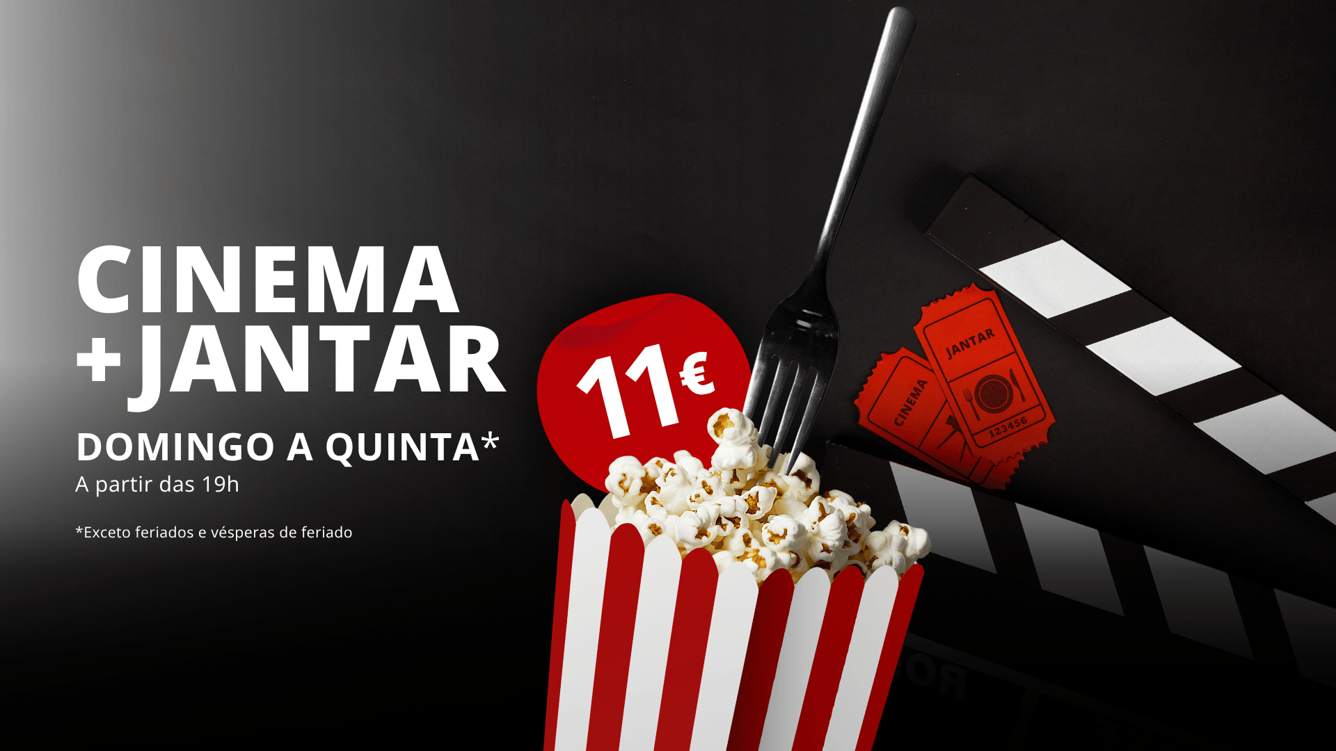 cinema e jantar