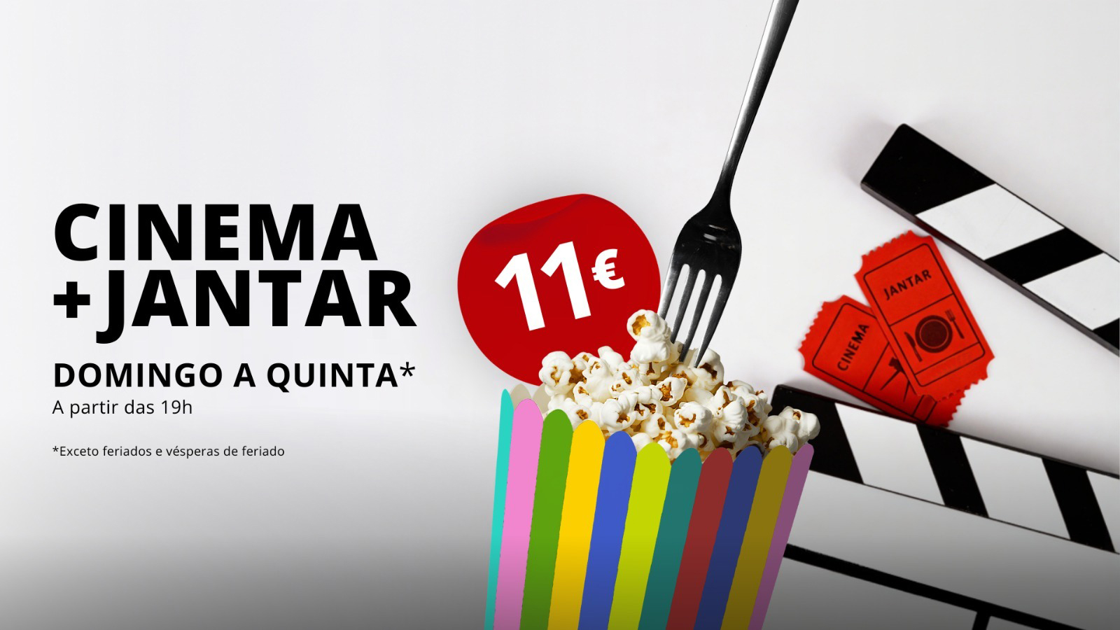 cinema+jantar Ferrara Plaza banner julho